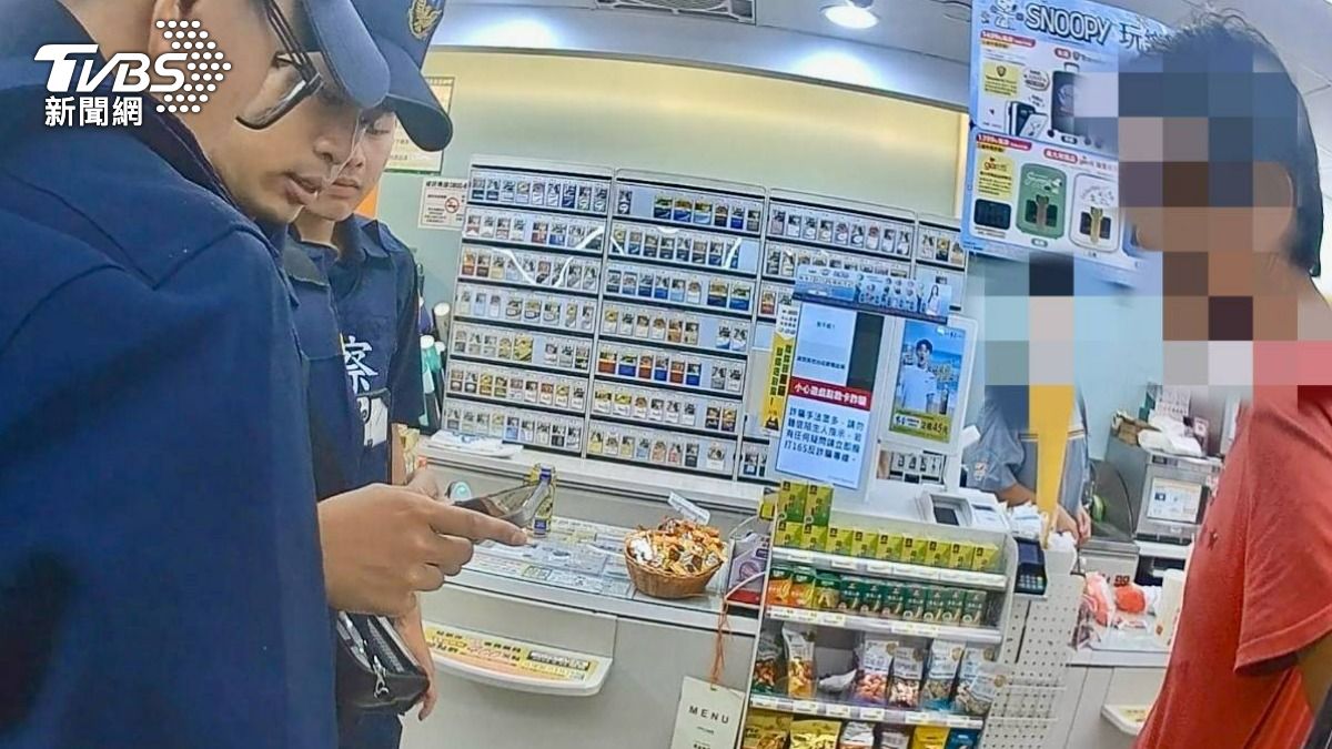 北市男啤酒砸女店員!盤查「死不說名字」 警一個便當解決他