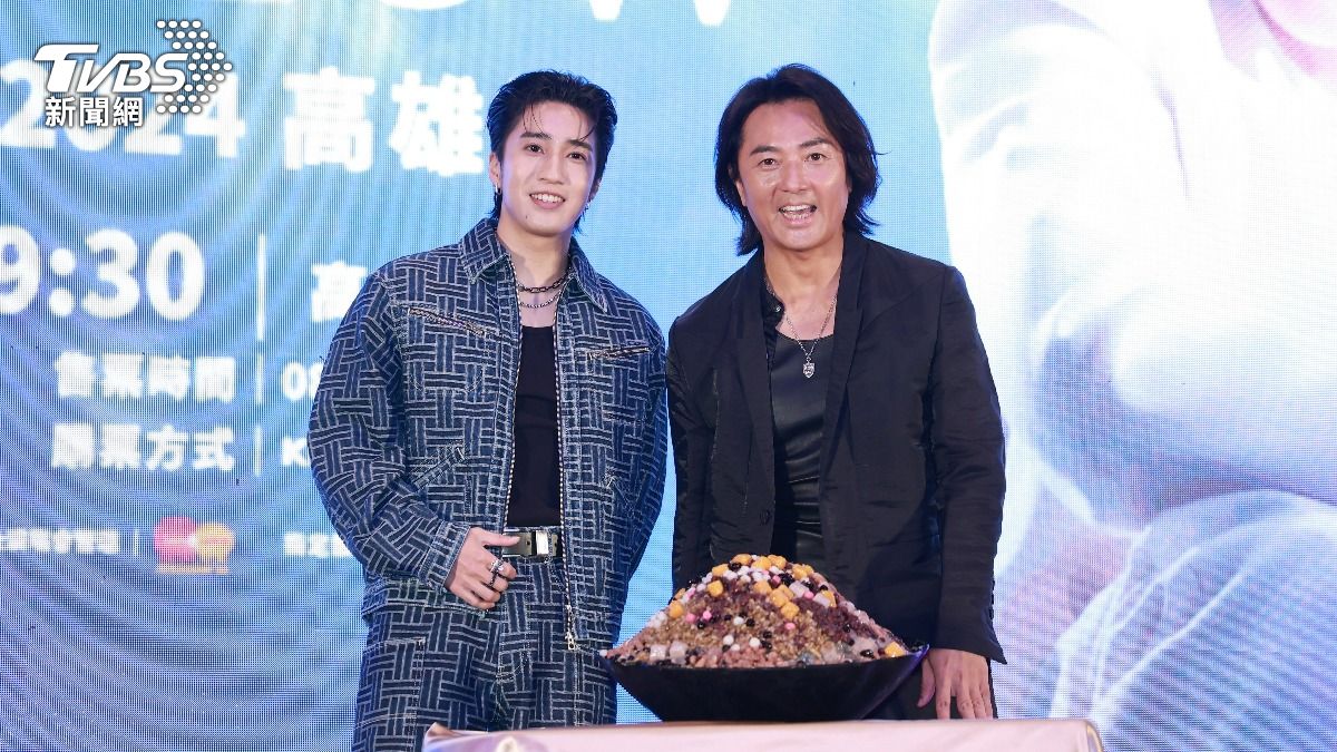 男神反差萌！鄭伊健記者會失控衝上台　合體婁峻碩脫口「你好衰」