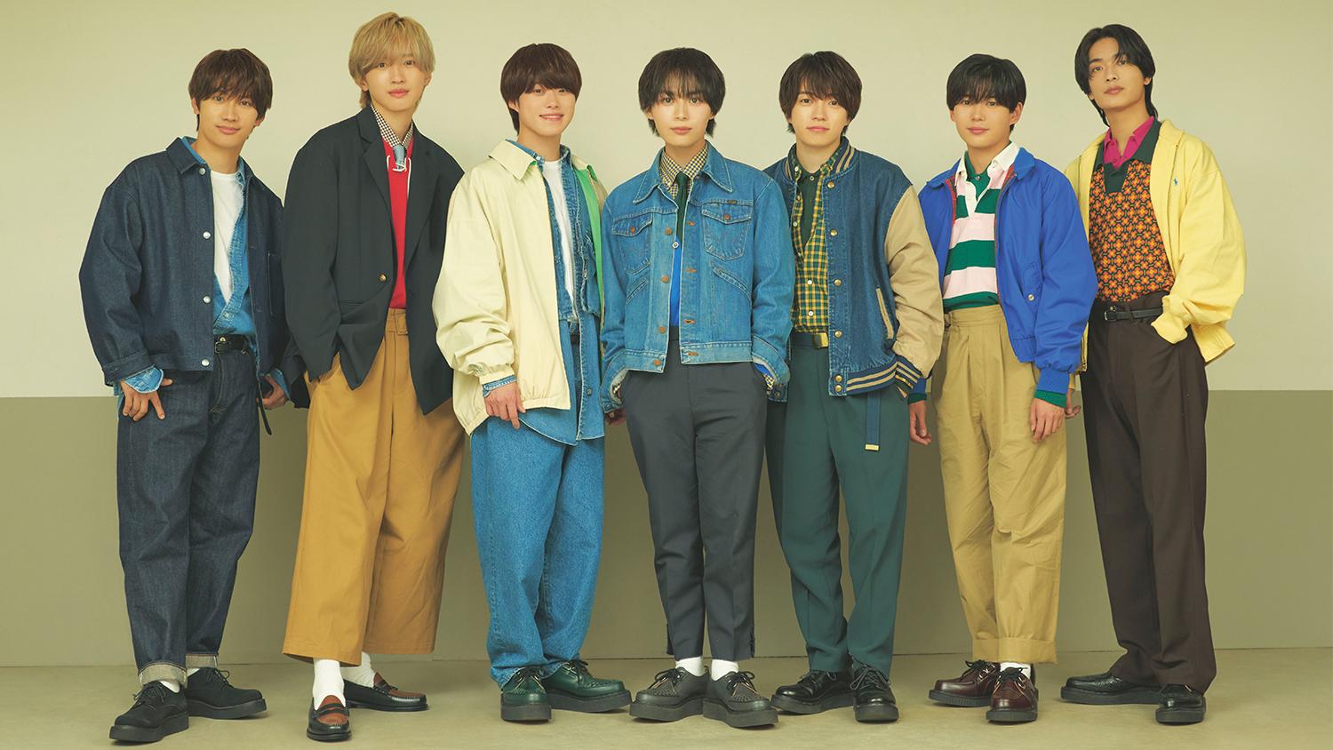 「浪花男子」大橋和也(左三)確診新冠,確定缺席部分演唱會場次。(圖/翻攝自storm-labels)