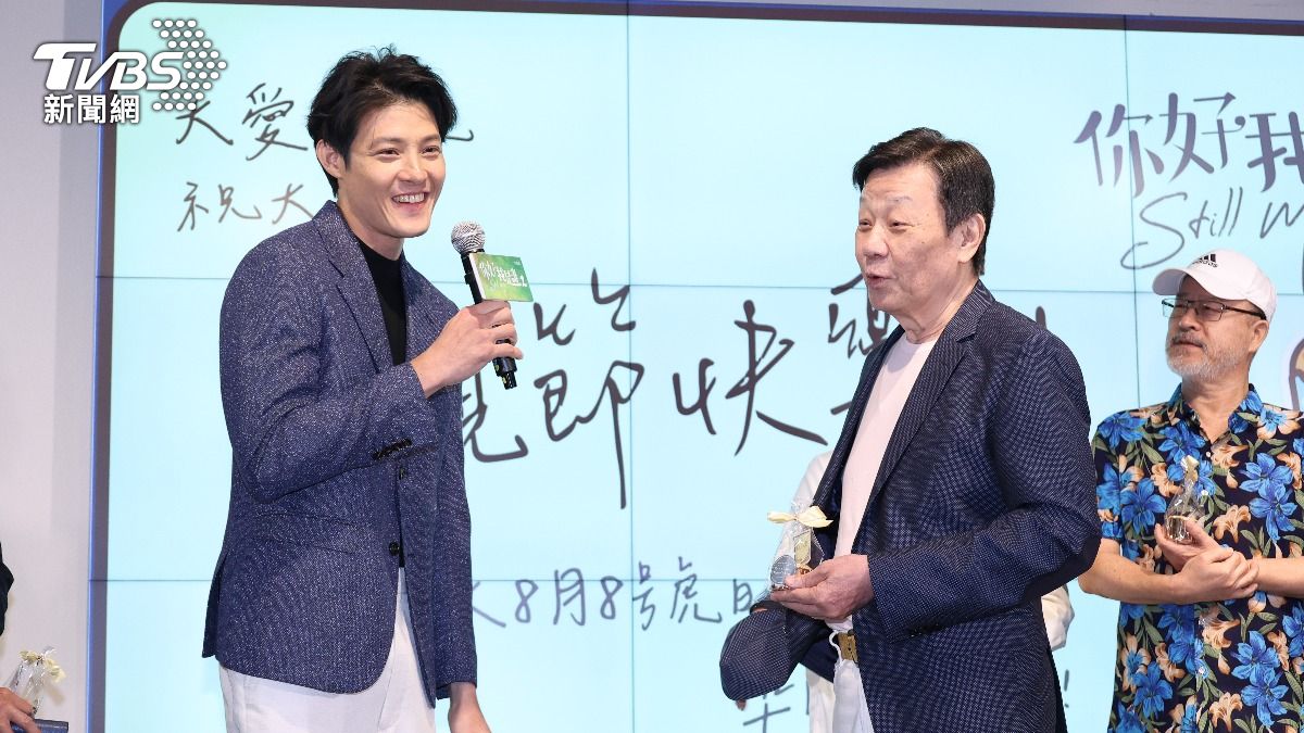 寇世勳、兒子寇家瑞（右）合作《你好，我是誰2》。（圖／張哲鳴攝）