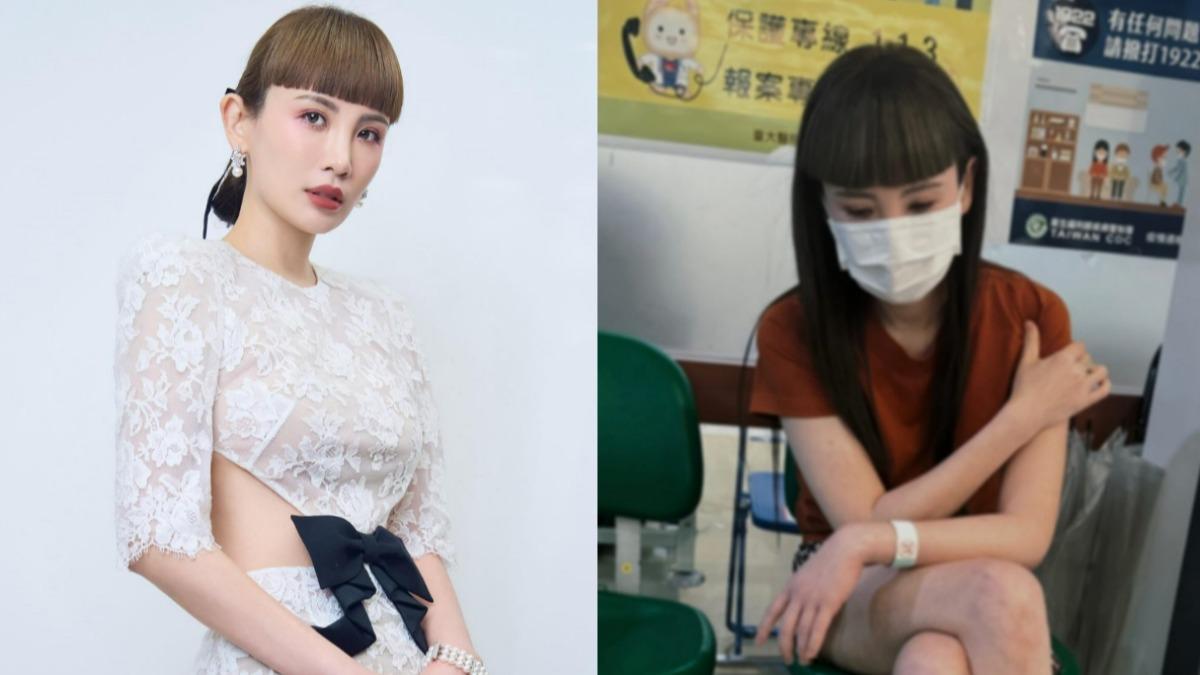 魏如萱昨身體不適掛急診，狀態相當虛弱。（圖／翻攝自魏如萱臉書、IG）