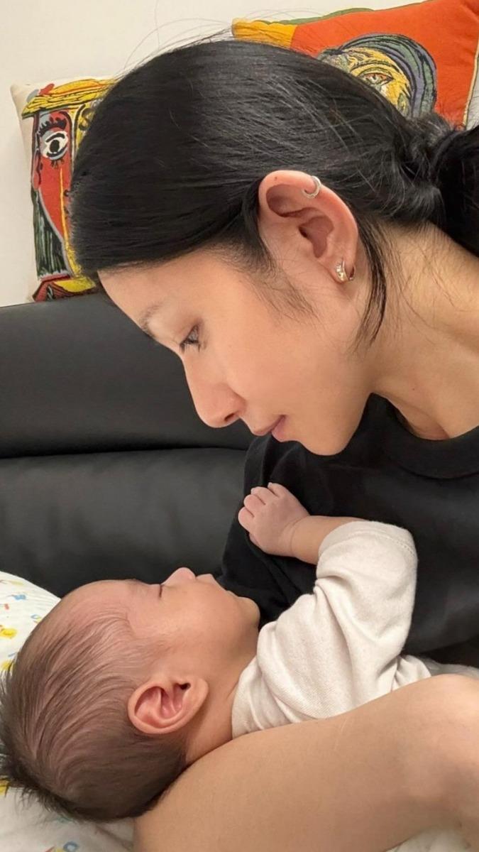 李千娜決定斷母奶。(圖/翻攝自李千娜IG)