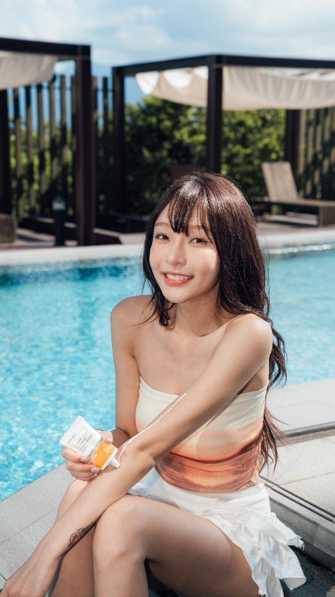 林襄注重防曬。（圖／翻攝林襄IG）