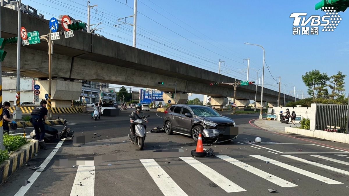 上班遭違規車撞擊!桃園39歲警枉死路口 家屬哽咽:希望到此為止