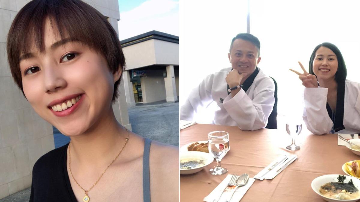 現年30歲的巫雨庭來自苗栗縣，是知名跆拳道教練巫雙貴的女兒。（圖／翻攝自Facebook@巫雨庭）