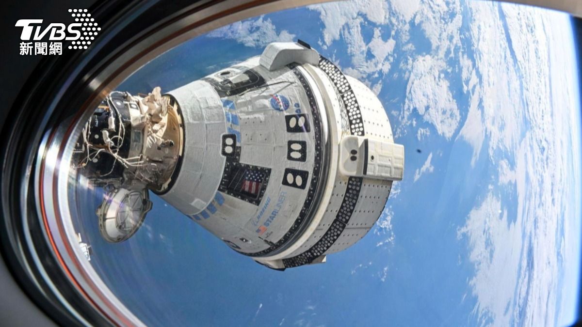 星際客機在5月首次與國際太空站對接。(圖/達志影像美聯社)