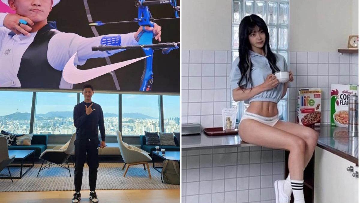 射箭金牌愛內褲正妹錯了嗎？點讚IG照慘被網友出征。（圖／翻攝自IG）
