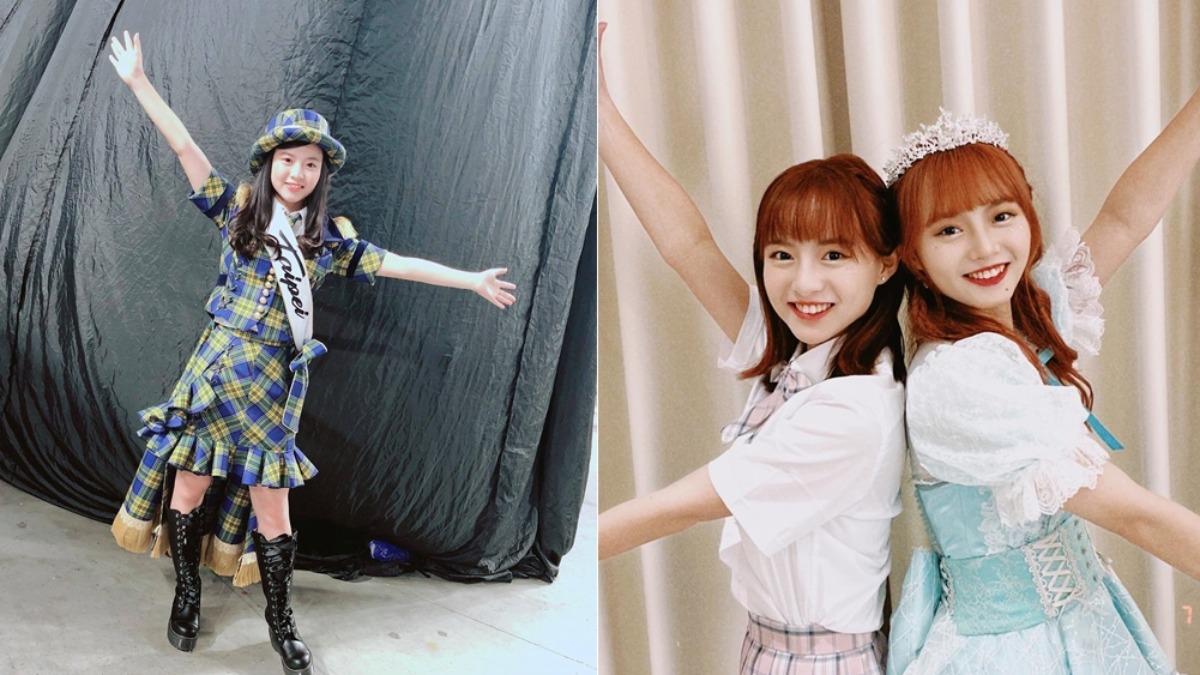 陳詩媛曾是「TPE48」成員。(圖/翻攝AKB48 Team TP臉書、陳詩媛臉書)