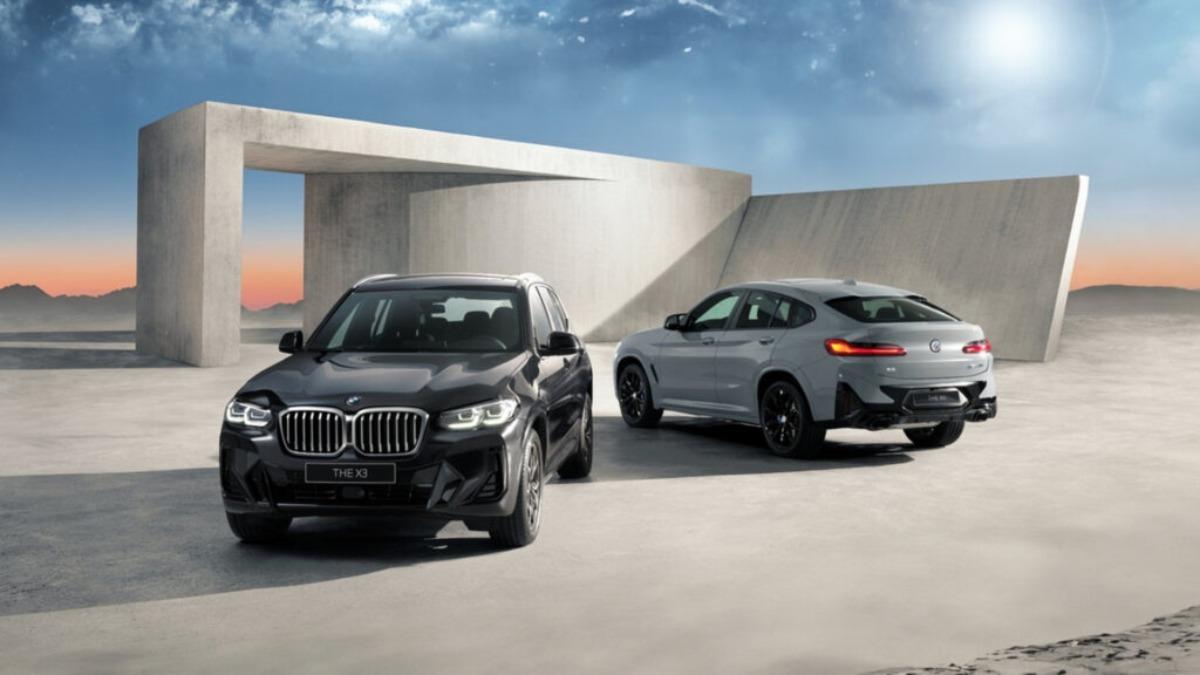 以兼具精悍粗獷、時尚俐落的設計語彙描繪出全新BMW X3與X4 M Sport鉑金版的完美形象。(圖/BMW提供)