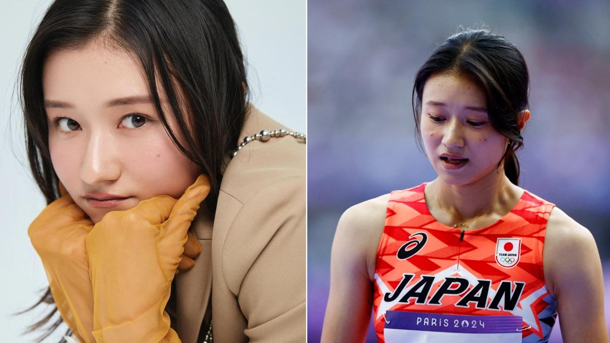 巴黎奧運/日本田徑女神爆紅!賽前「甜美歪頭一笑」電暈網友