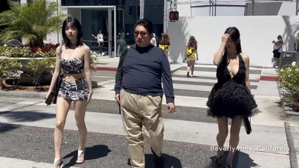 好爽？BTS老闆房時爀爆帶2超凶辣妹美國出遊　文章竟遭HYBE下架
