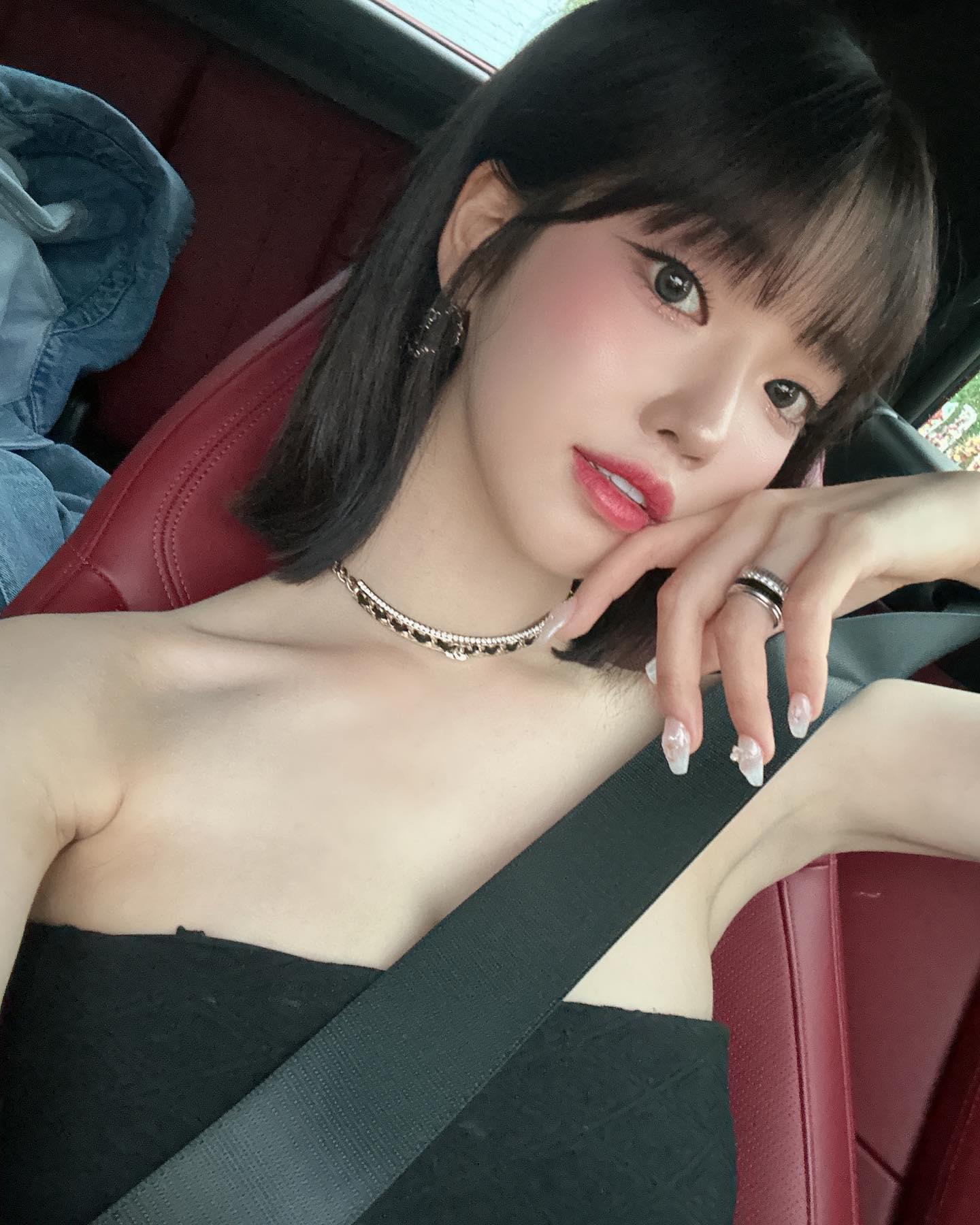 「果汁世妍」近來討論度高。（圖／翻攝自lovely_._v IG）