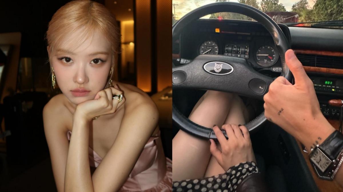 BLACKPINK戀愛+1？Rosé開跑車「載神祕洋男」　真實身分曝光！