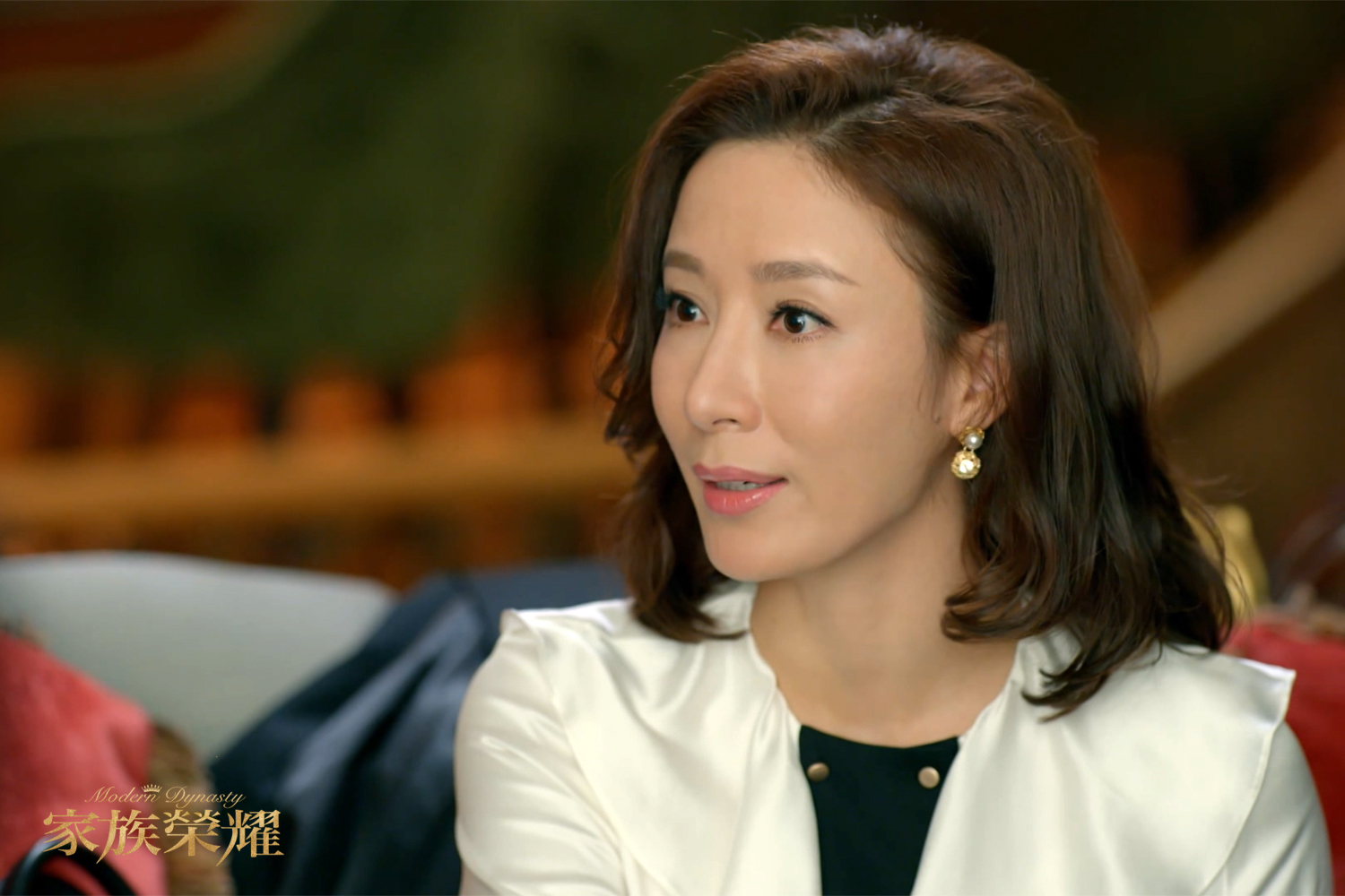 楊茜堯試圖使馬氏集團內部團結。(圖/TVBS)