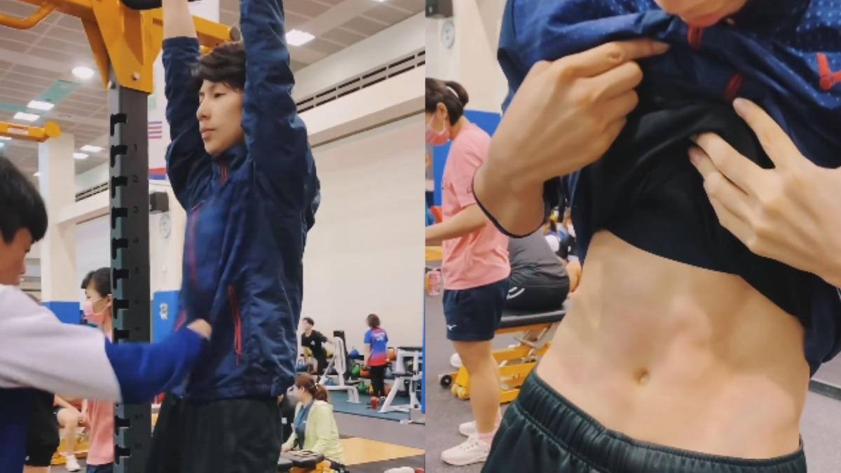 巴黎奧運/林郁婷咬牙耐打訓練!男陪練員「拳拳揍肚」 全場圈粉心疼
