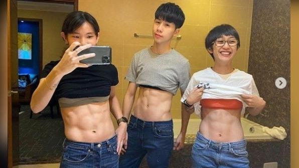 林郁婷與戴資穎是「炫腹」好友！秀手臂肌肉小戴認輸：根本贏不了