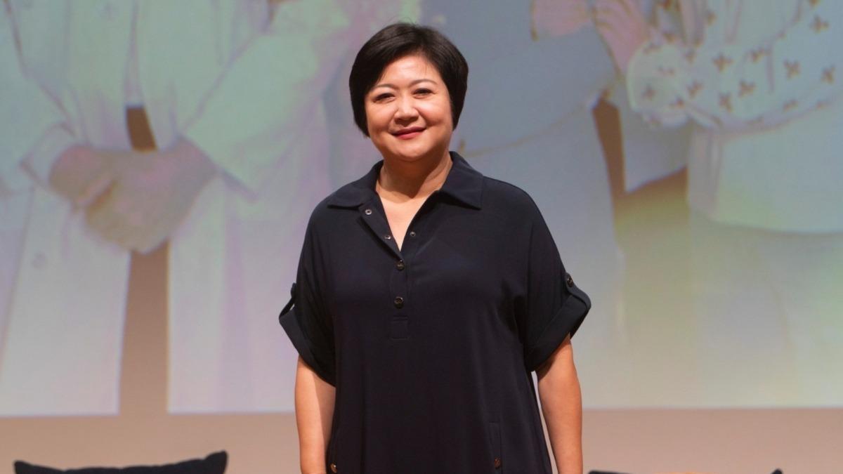崔佩儀出席《你好,我是誰2》粉絲見面會。(圖/大愛提供)