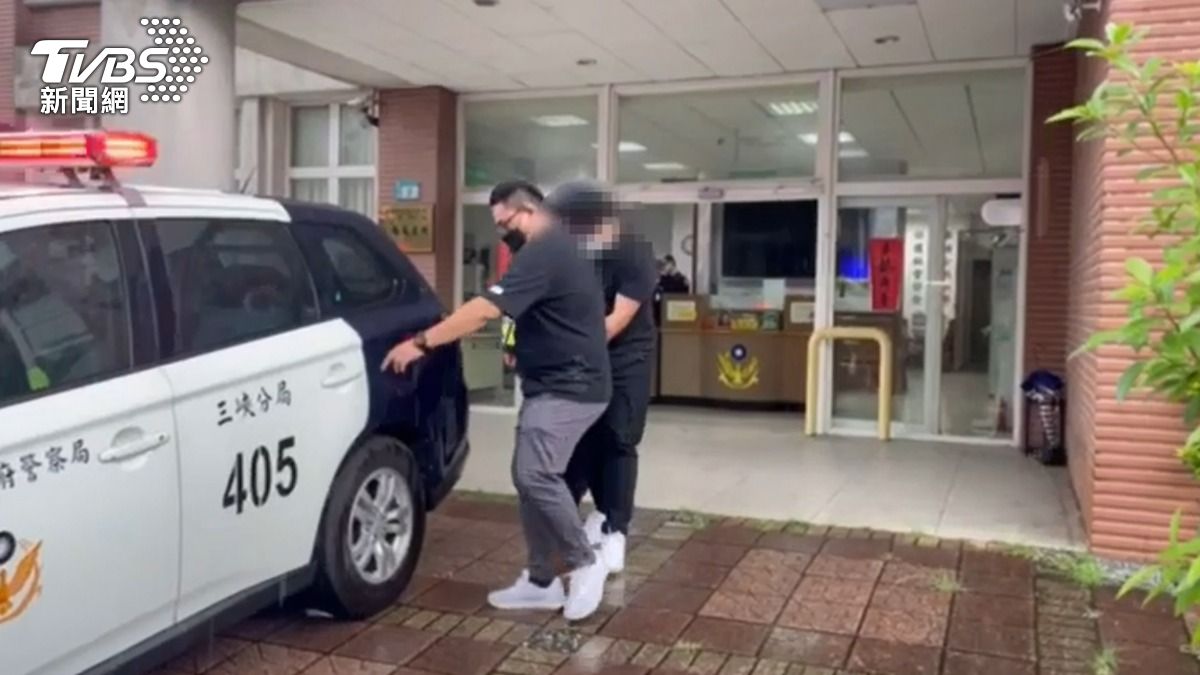 蘇男被警方移送法辦。（圖／TVBS）