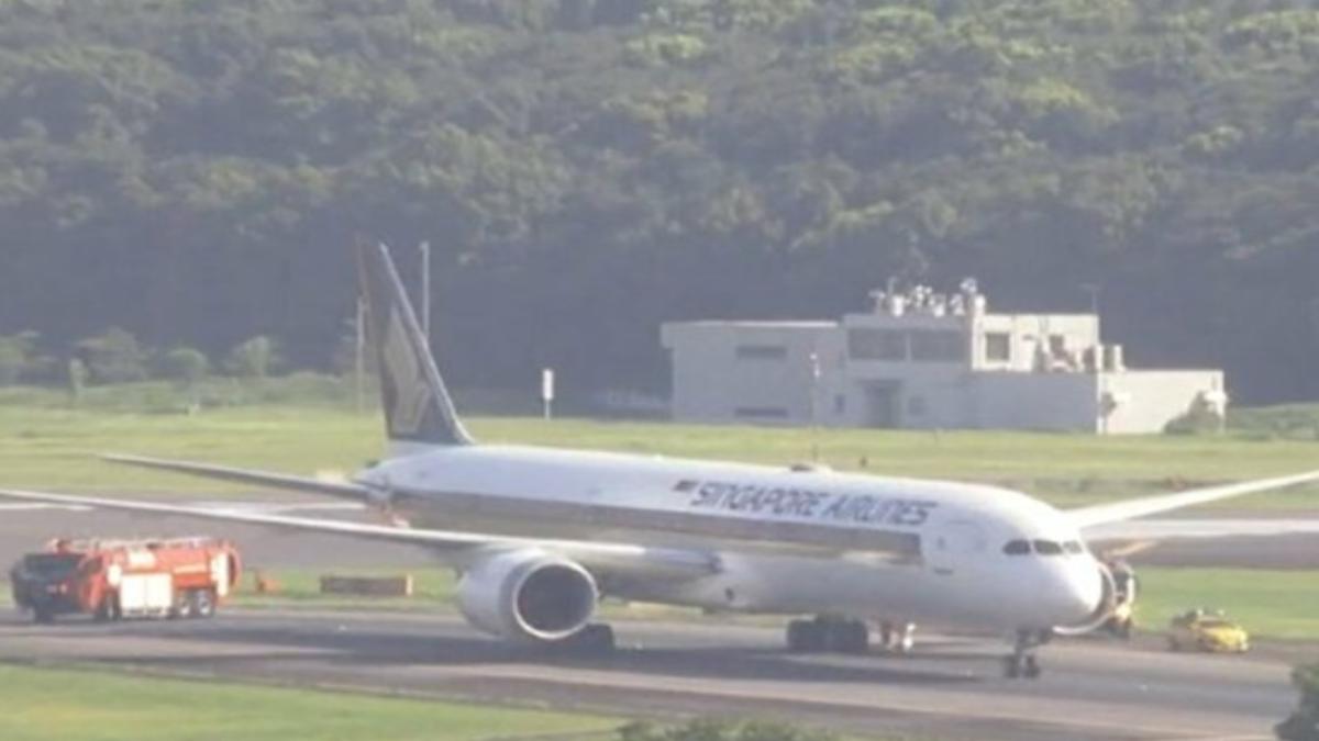 新航波音787班機剎車故障 「左引擎冒白煙」降落成田機場