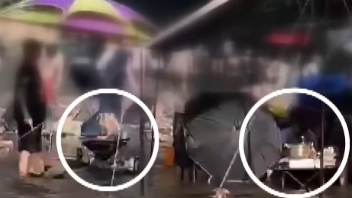 遊客野炊破壞環境引發當地人不滿。（圖／翻攝 YouTube 事件班長）