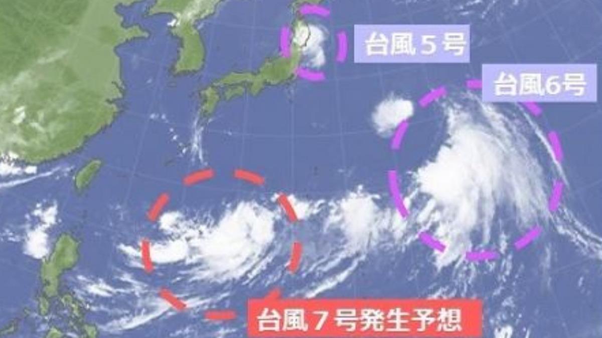 三颱風恐接連襲日本!瑪莉亞已登陸、山神接力 安比颱風最快明天生成