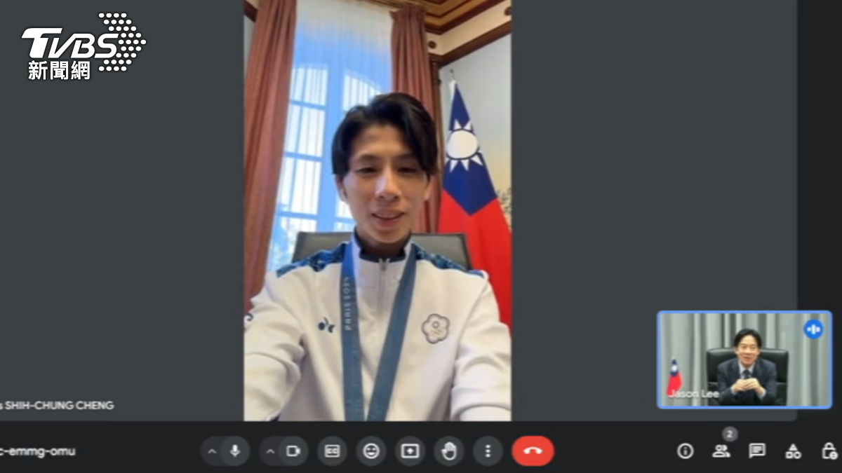 越洋賀林郁婷摘金! 總統:我們都愛珍奶