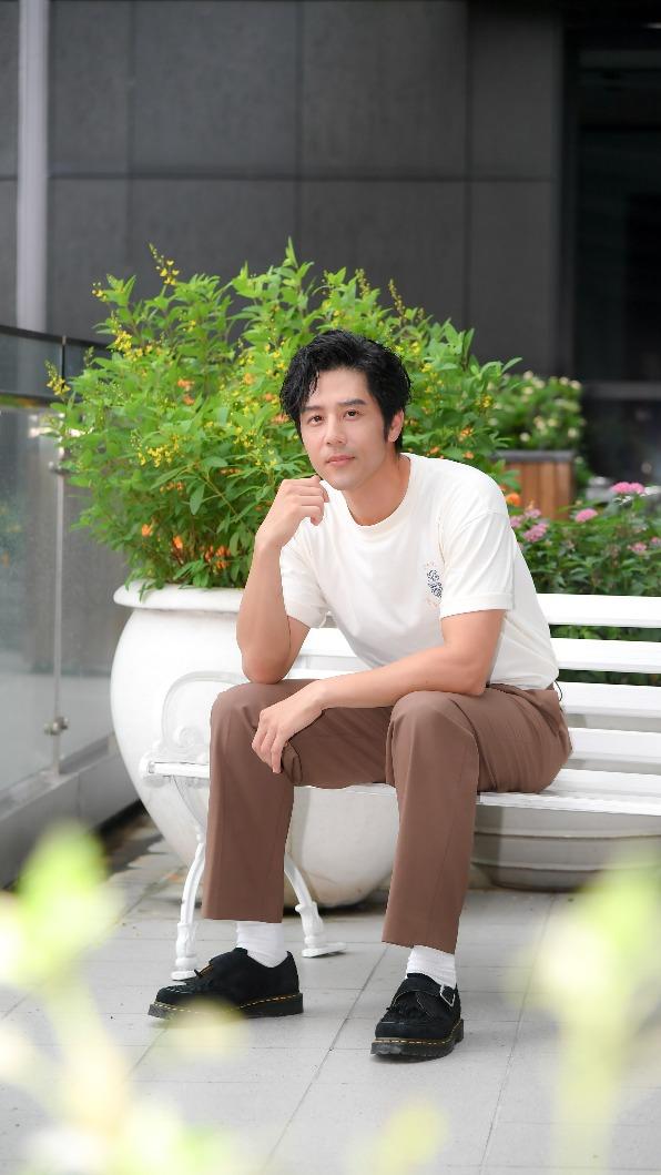 胡宇威坦言有跟老婆談起身後事。(圖/三立提供)