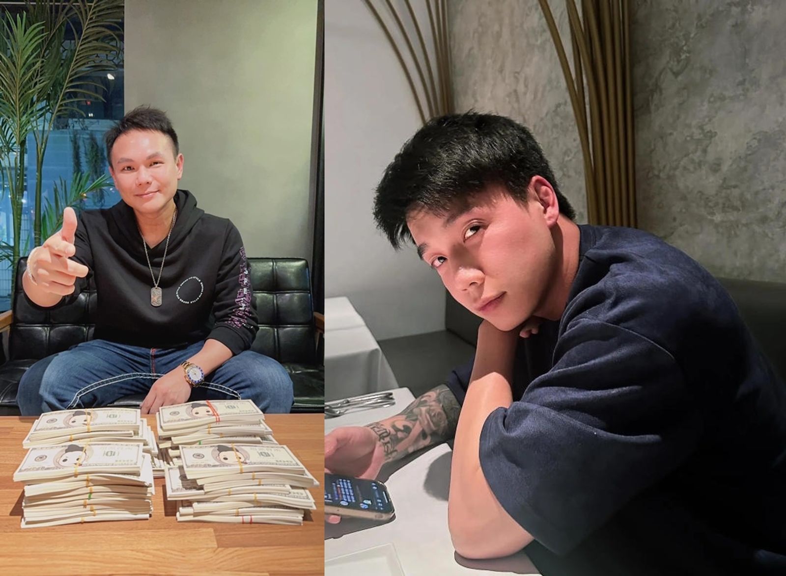 Toyz和超哥因為餐廳口味問題,竟然發生肢體衝突。(圖/翻攝自Toyz、超哥臉書)