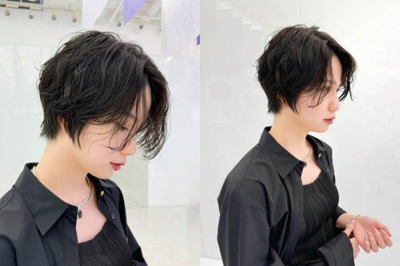 日系紋理燙短髮燙一次美半年。(圖/翻攝自coffee_tk IG)
