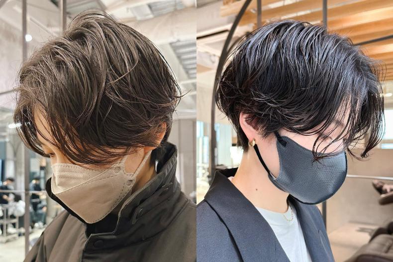 S燙短髮也是日韓爆紅、男女生都超愛的帥氣極短髮。(圖/翻攝自coffee_tk IG)