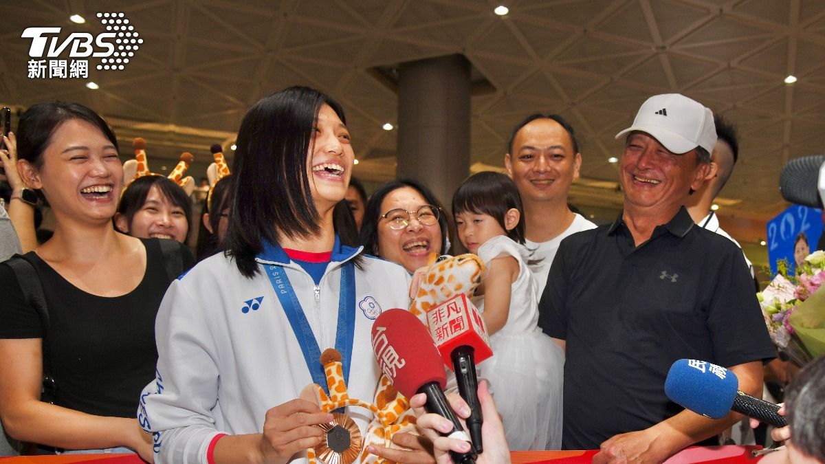 巴黎奧運落幕，最後一批返國選手今已返抵國門。（圖/胡瑞麒攝）
