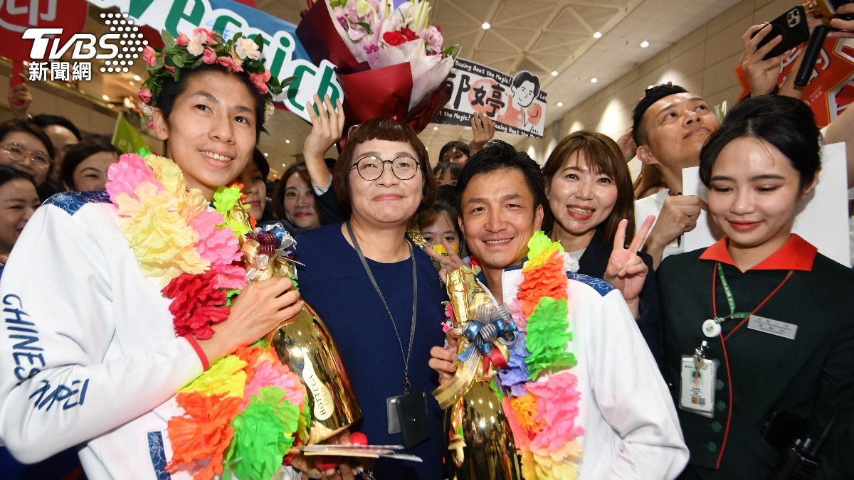 巴黎奧運落幕，最後一批返國選手今已返抵國門。（圖/胡瑞麒攝）