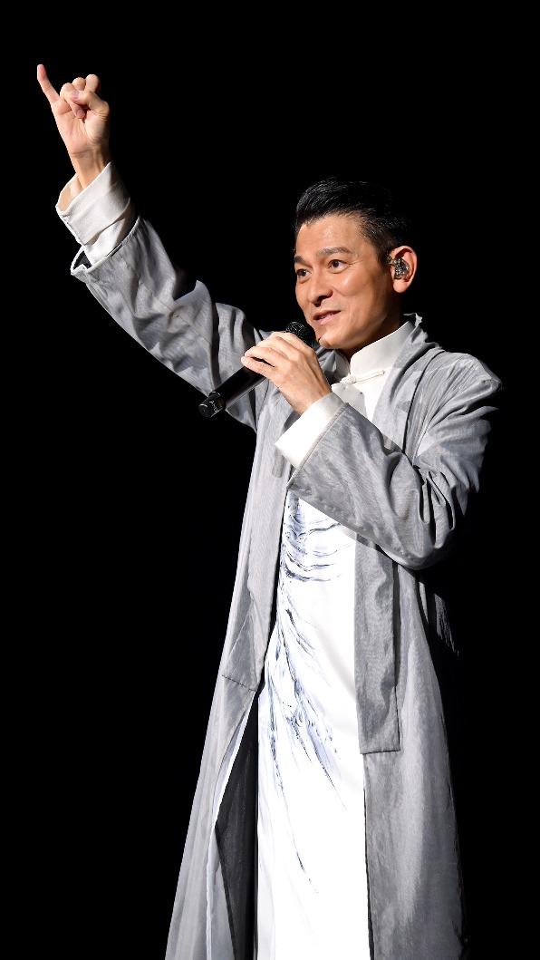 劉德華和歌迷相約唱到70歲。(圖/台灣映藝提供)