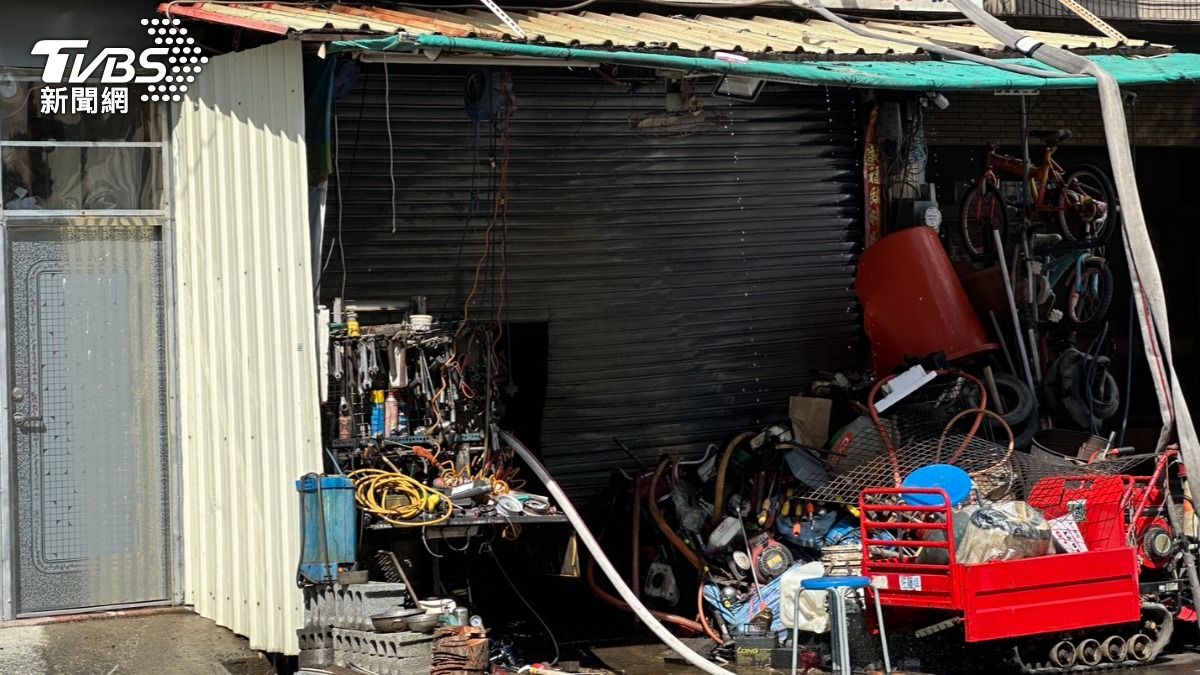 台南發生5死火警悲劇。(圖/陳佳宜攝)
