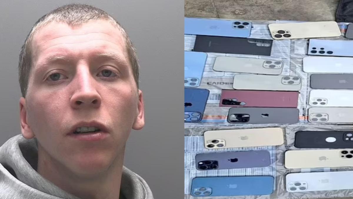 英驚現「手機大盜!」騎電動自行車半天狂偷24支 被逮下場慘了