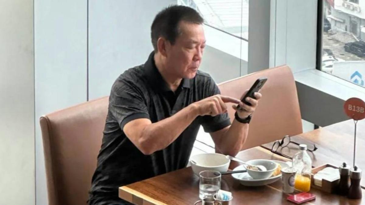 網友見野生元彪,竟撞臉任賢齊。(圖/翻攝自微博)