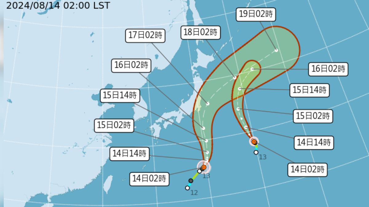 颱風-颱風路徑-颱風安比-颱風悟空