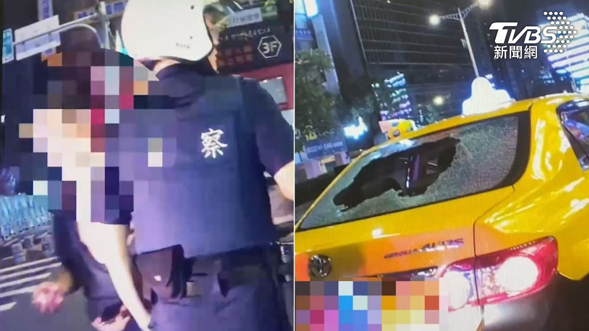 被「叭」一聲！6煞圍毆小黃司機　徒手敲破車窗還到酒店續攤
