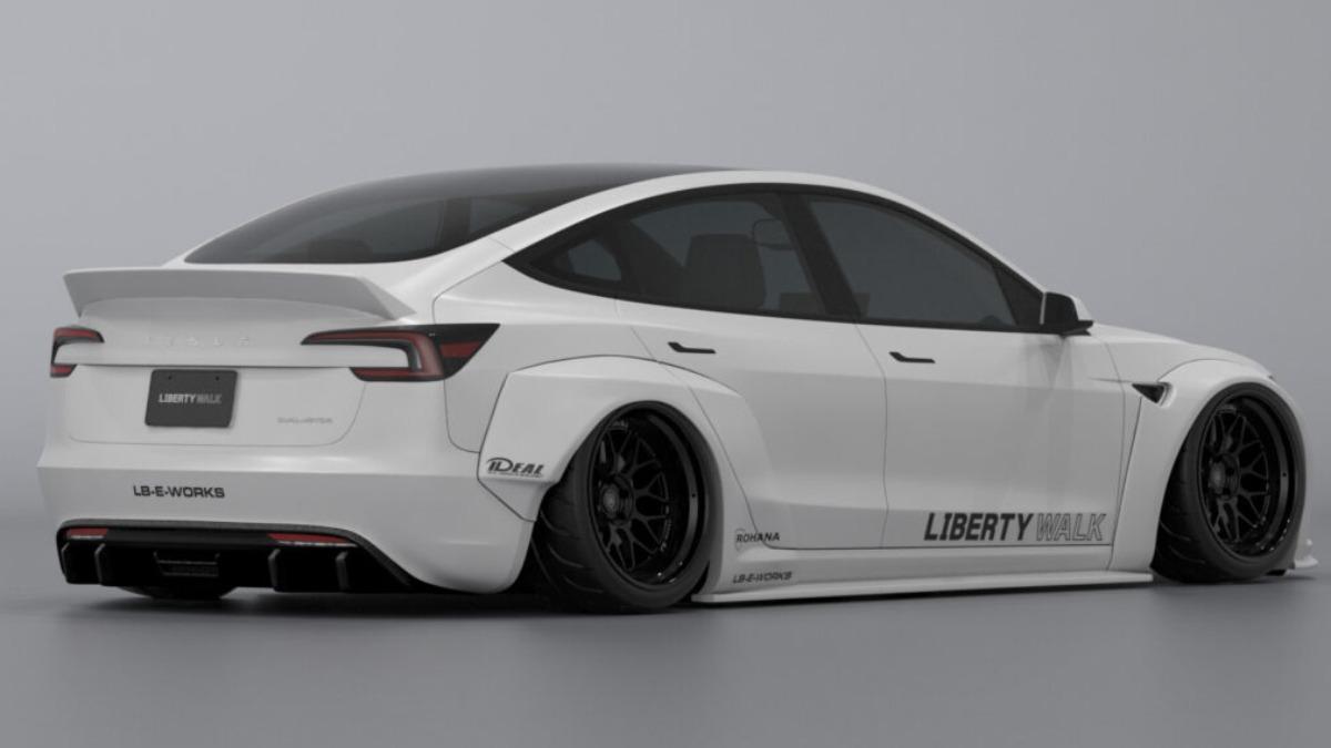 Liberty Walk全套改裝套件要價新台幣25.7萬元。（圖／Liberty Walk提供）