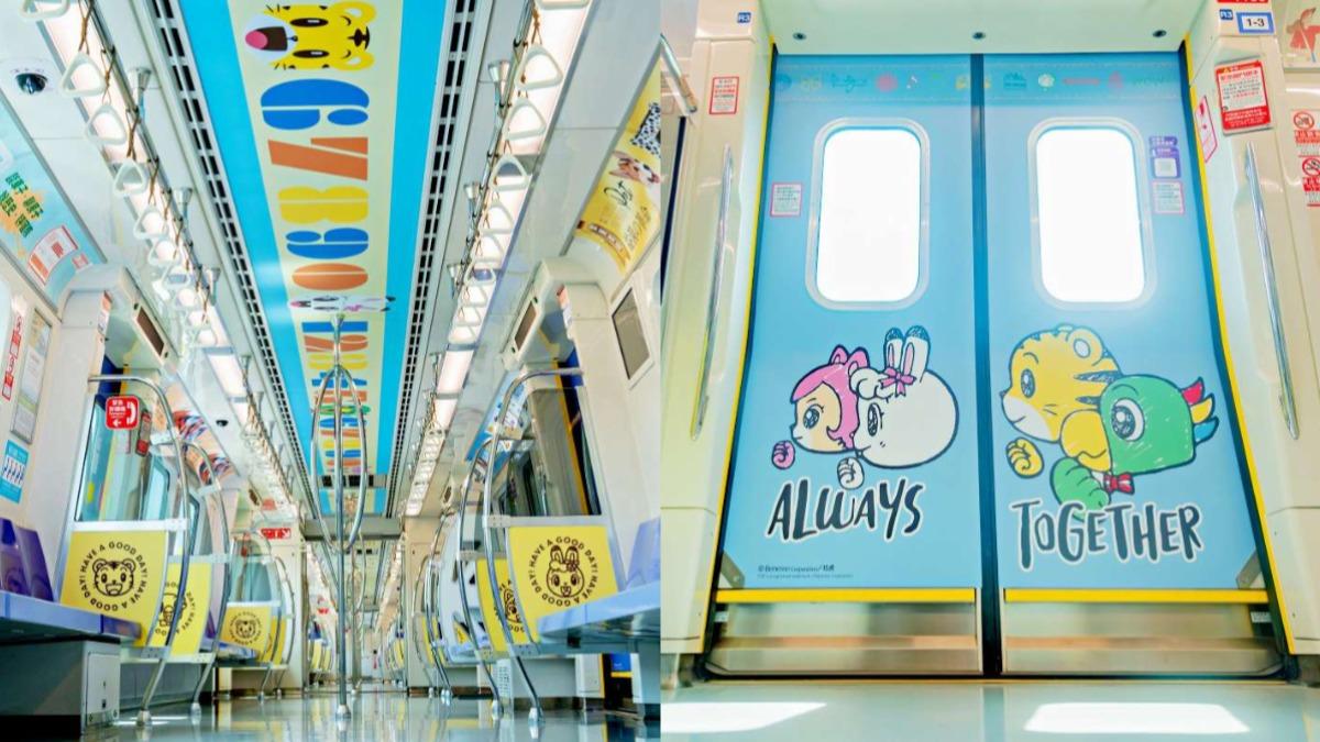孩子王來了!「巧虎彩繪列車」在桃捷 啟航路線、時間一次看