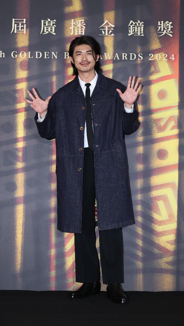 梁正群帥氣亮相。(圖/張哲鳴攝)