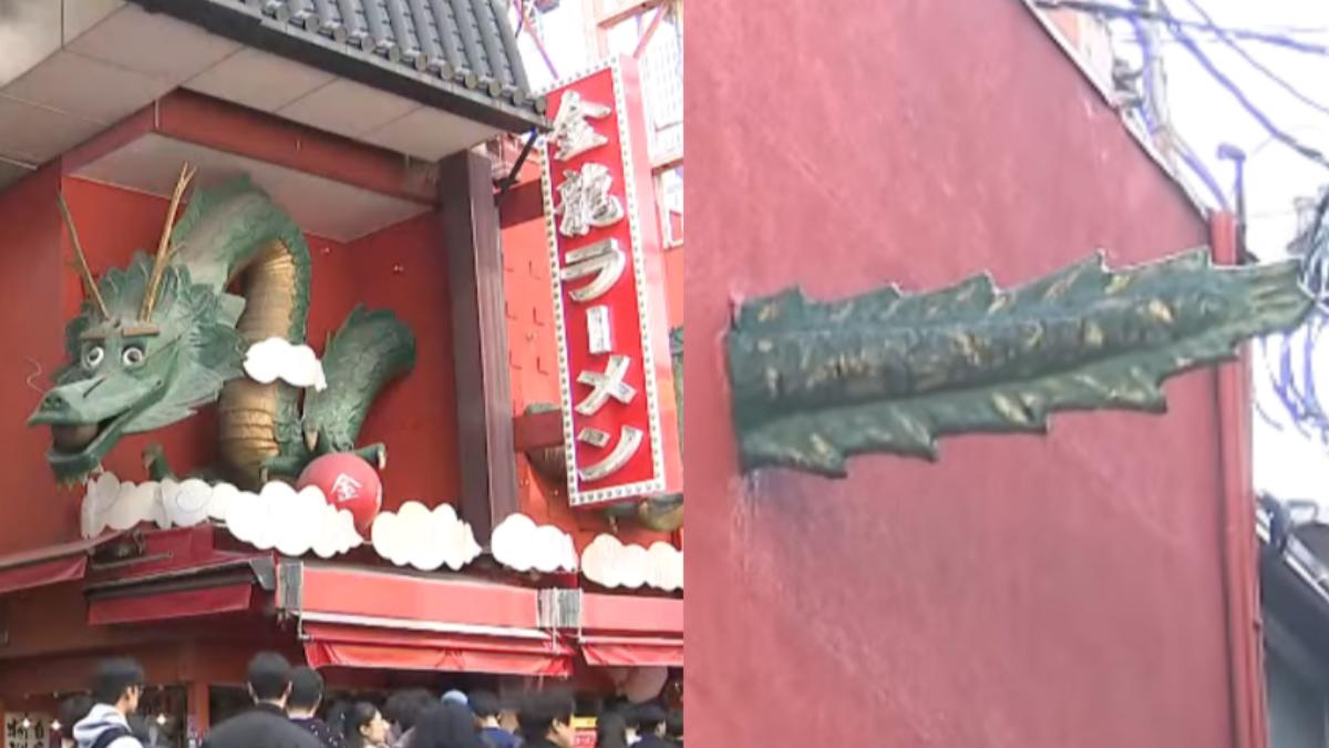 大阪道頓堀這打卡點快消失!金龍拉麵宣布「斷尾」 完整龍身成追憶