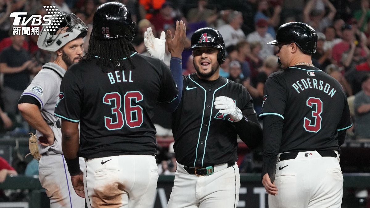 MLB/國聯西區大亂鬥!響尾蛇「近21戰18勝」 道奇王座恐不保