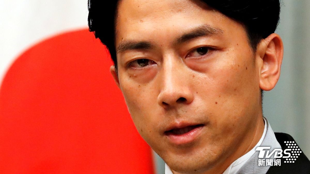 據傳,自民黨大老屬意人選是前首相小泉純一郎之子「小泉進次郎」。(圖/達志影像路透社)