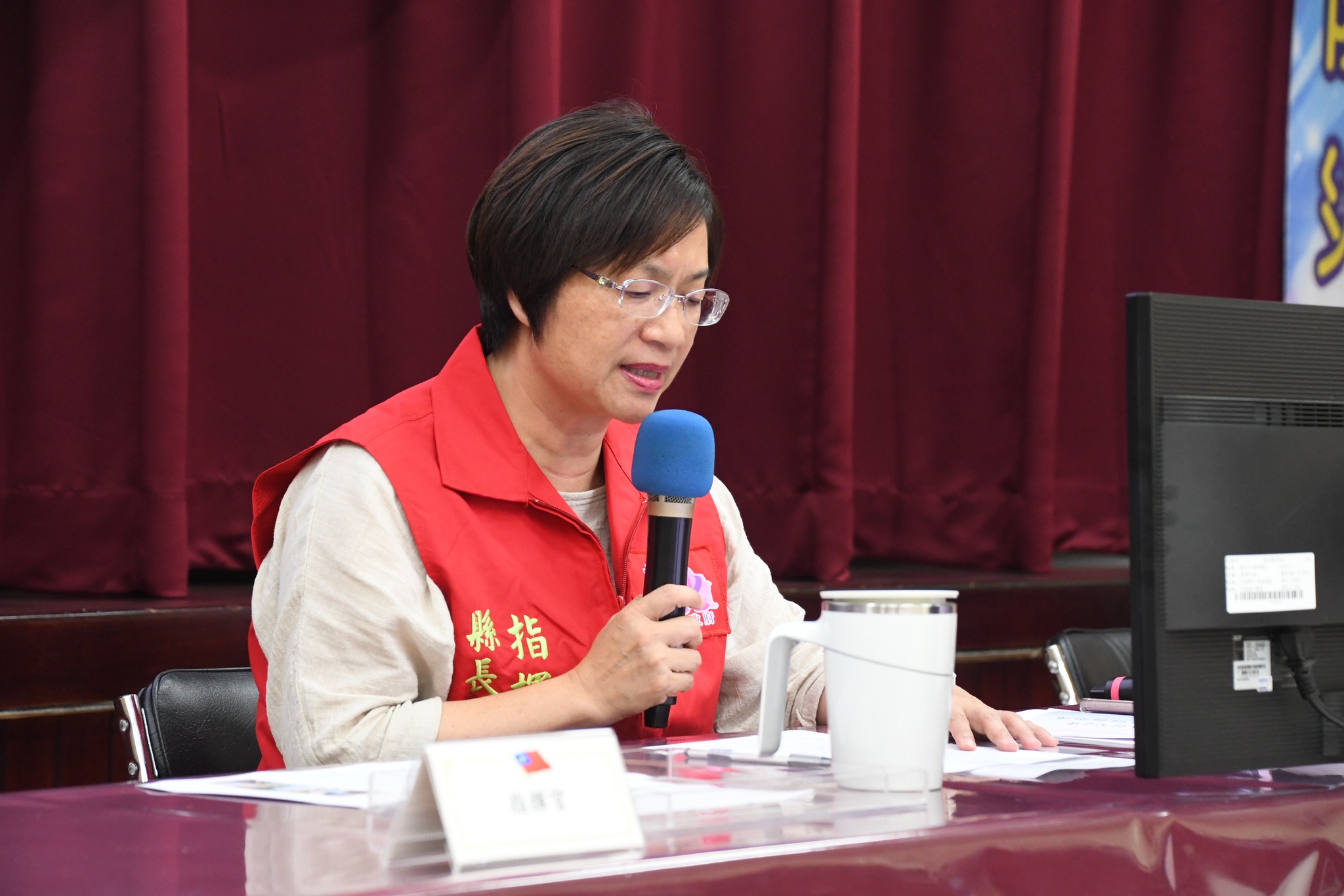 彰化縣長王惠美。(圖/翻攝自王惠美臉書)