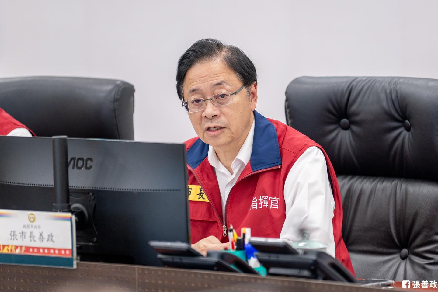 桃園市長張善政。(圖/翻攝自張善政臉書)