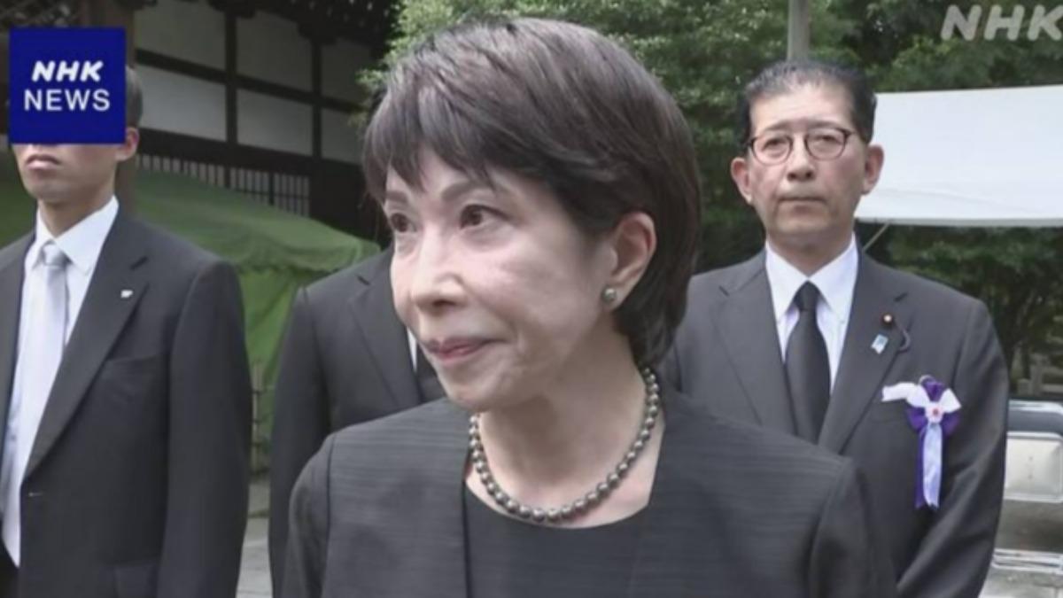 高市早苗。（圖／擷取自NHK）