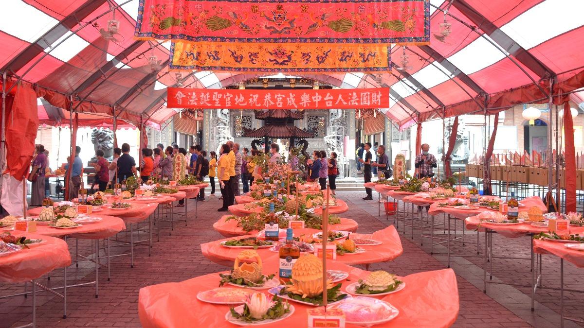 一年一度的中元普渡來臨。(圖/楊登嵙提供)