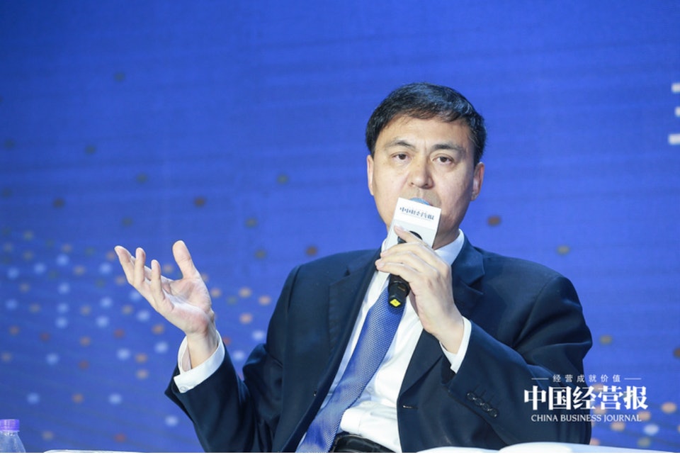 2019年鄭志瑛曾接受《中國經營報》採訪。(圖/翻攝自微博)
