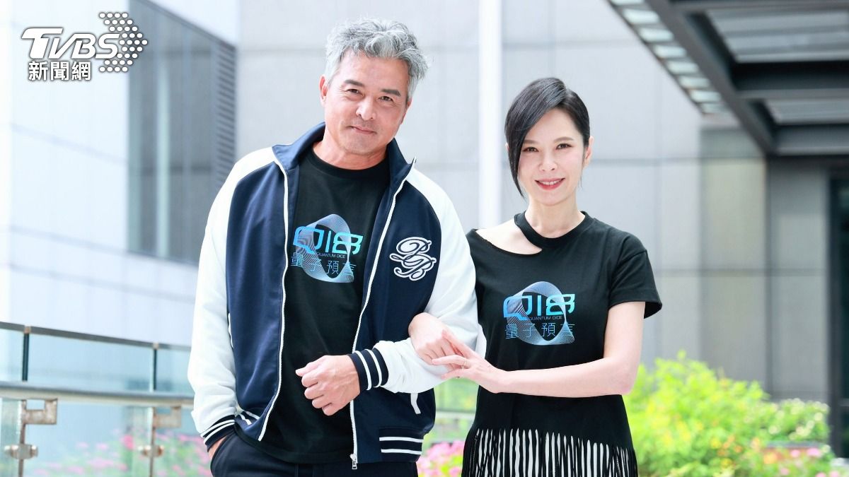 李銘順（左）、天心再度合作，劇中飾演夫妻。（圖／趙世平攝）